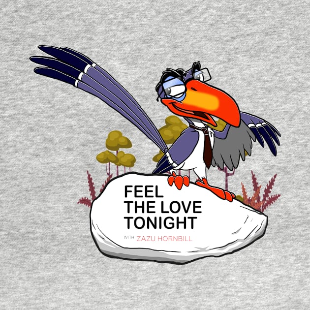 Feel The Love Tonight with Zazu Hornbill by TreemanMorse